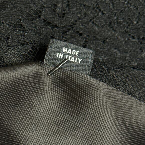 Vintage Dolce & Gabbana 1997 Black Lace Jacket Medium - Picture 6 of 7